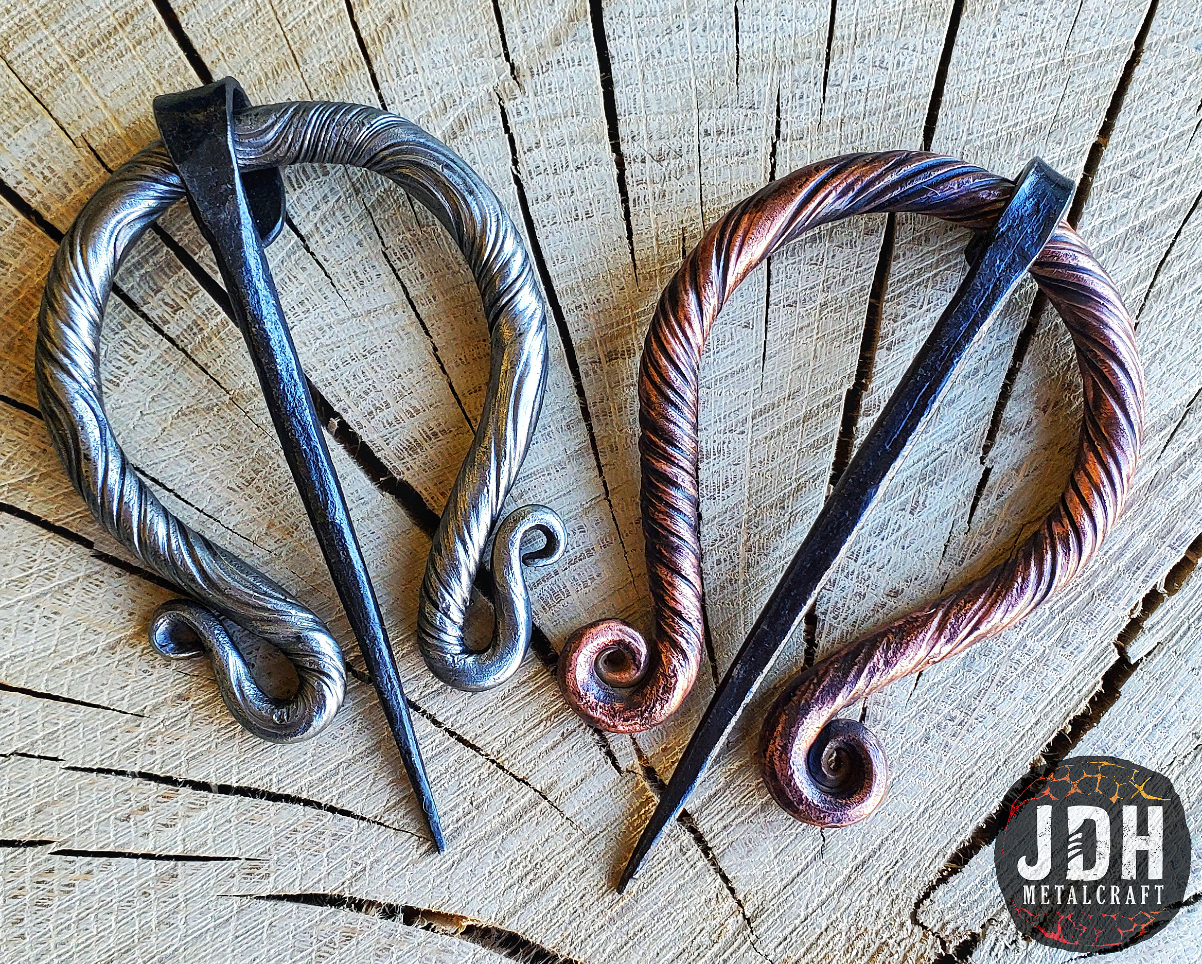 Forged Jewelry: The Scandinavian Shawl Pin (2/4)