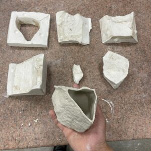Clay and Casting: Playing with forms through mold making