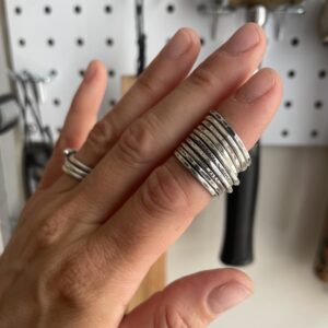 Stackable Silver Rings S1