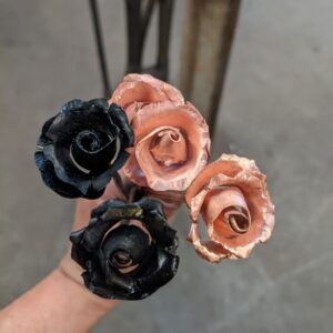 Metal Roses
