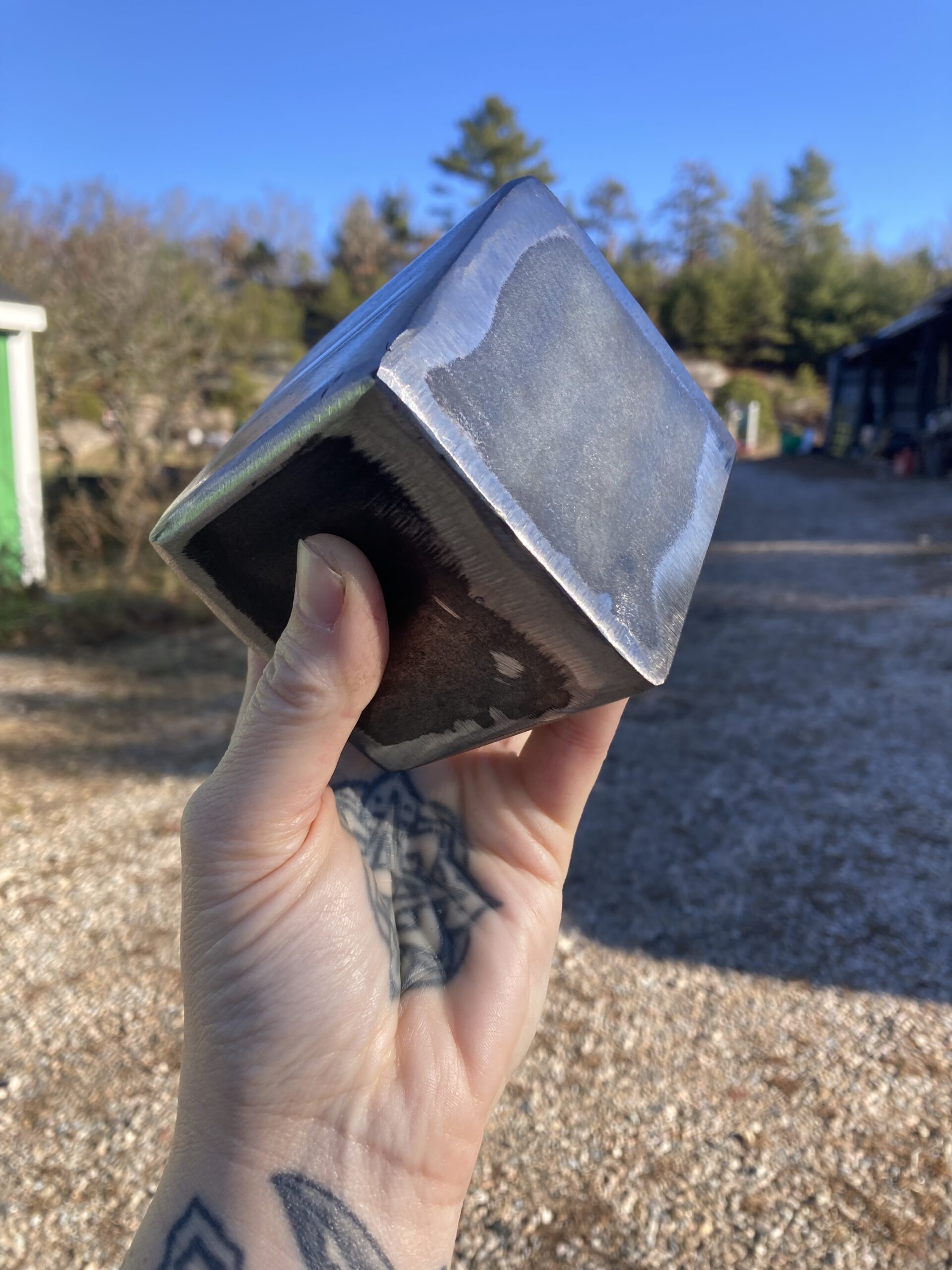 Welding Taster: Gleaming the Cube